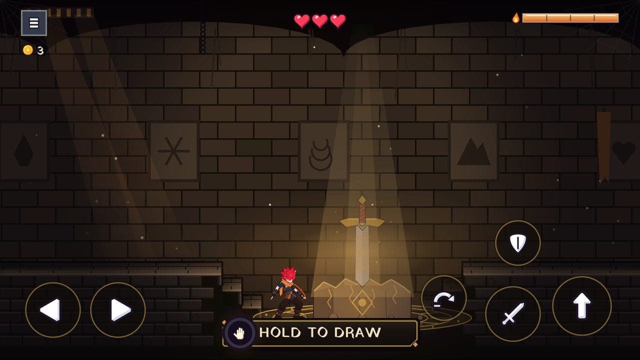 Hold to draw: the cracked sword in the sealed vault